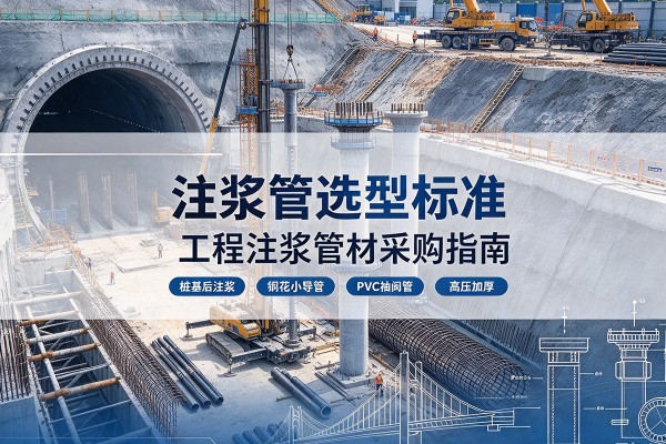 荔波注浆管选型标准